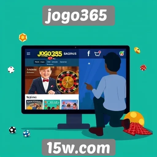 experiência de usuário no site jogo365